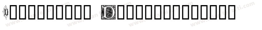 Ornamental Initials字体转换